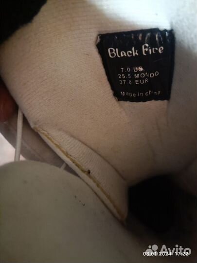 Ботинки для сноуборда Black fire