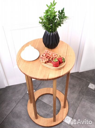 Столик прикроватный из ясеня