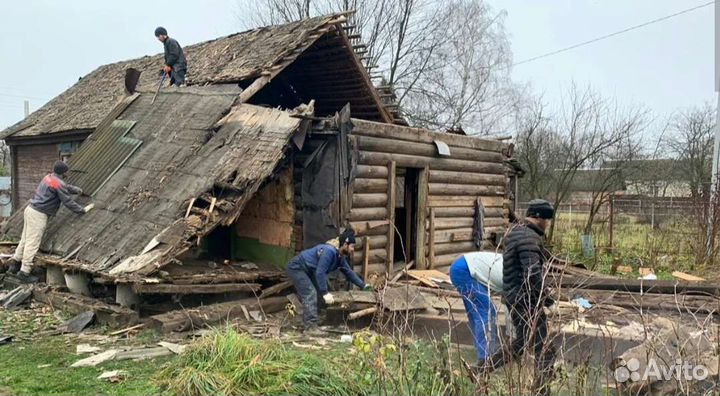 Демонтаж домов в Дмитрове