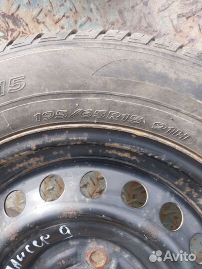 Запасное колесо lancer 9