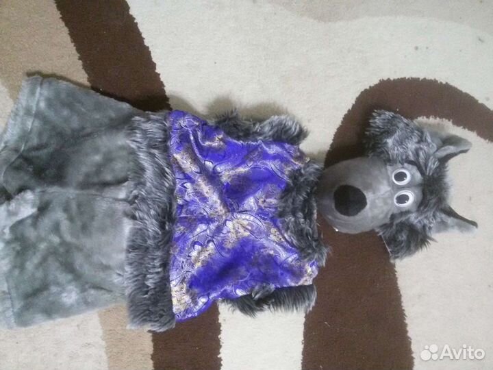 Аренда костюма заяц, волк, дракон, пьеро, снеговик