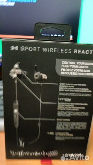 Беспроводные наушники jbl under armour бу