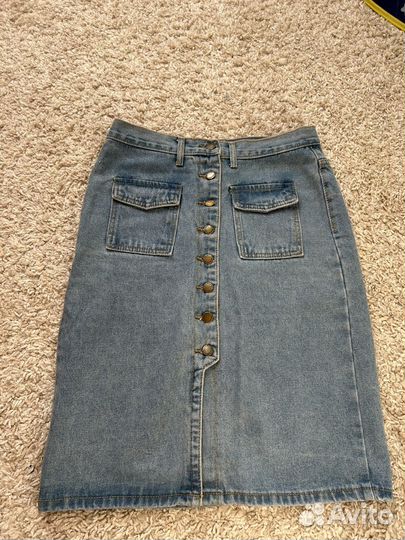 Юбка джинсовая женская 44 46
