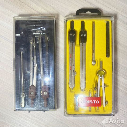 Готовальня Aristo и набор чертежных инструментов