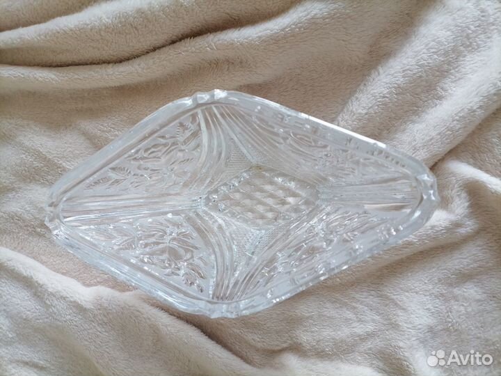 Ваза хрустальная