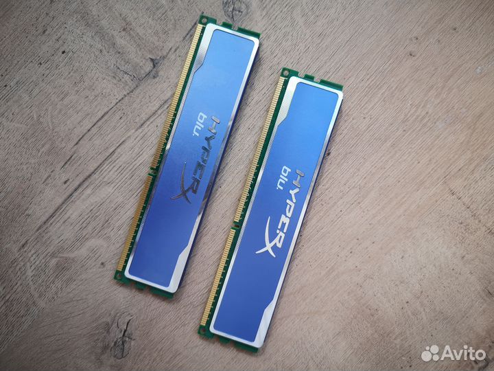 Оперативная память Kingston ddr3 8 gb 1600Гц, 2шт