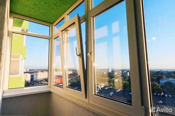 Остекление балконов и лоджий