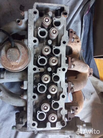 Опель головка блока цилиндров
