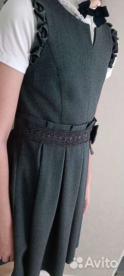 Школьная форма серая