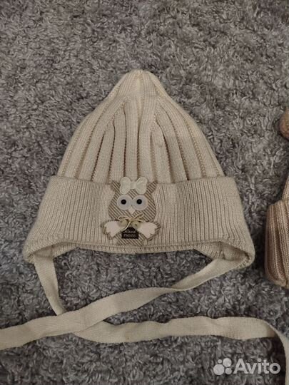 Шапка для девочки 1.5-2 года