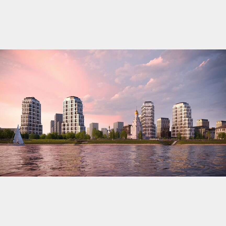 2-к. квартира, 84,6 м², 3/22 эт.