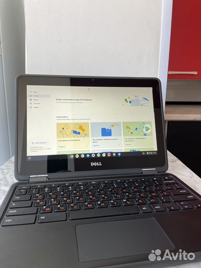 Ноутбук / планшет dell chromebook 3189 2 в 1