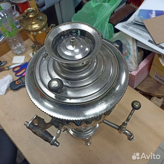 Самовар 7л рюмка Тульский Патронный завод (сзр