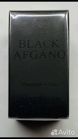 Мужские духи Black Afgano