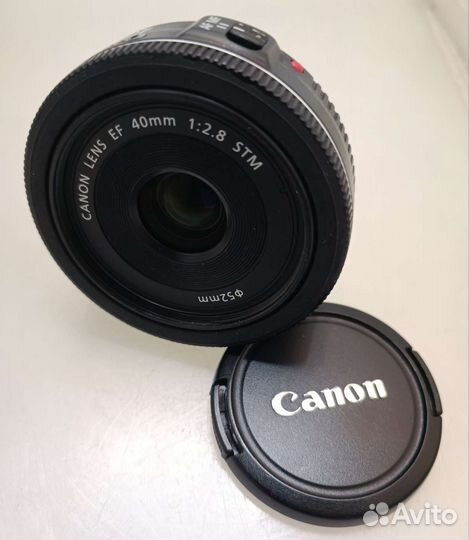 Объектив Canon EF 40mm F 2,8 STM б/у