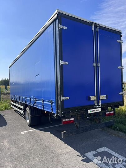 Тентованный грузовик JAC N120, 2019