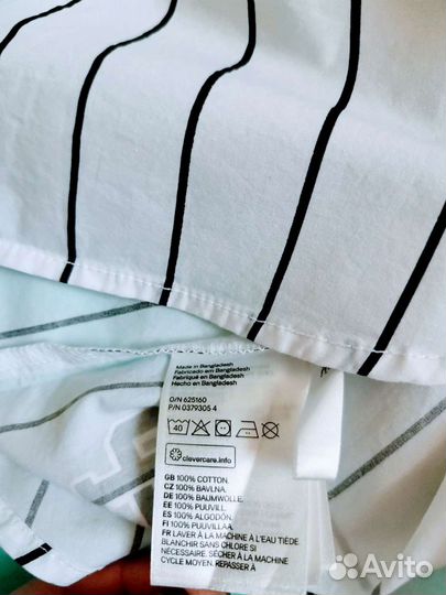 Рубашка H&M новая, р.92-98