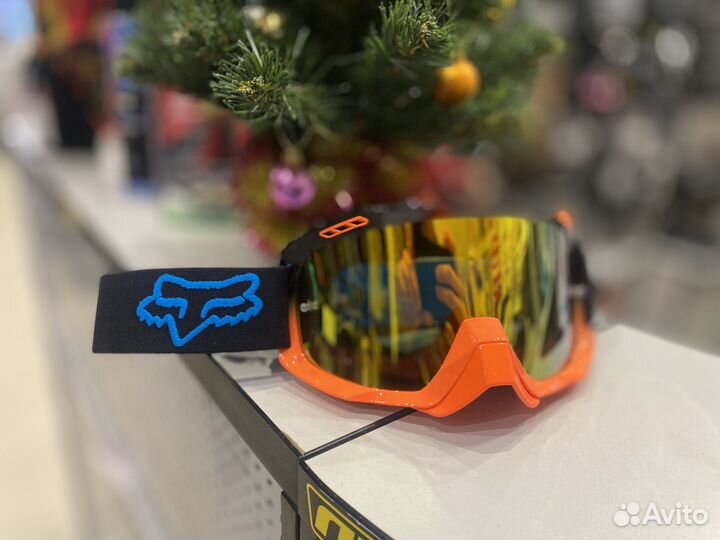 Мото очки fox фокс для мотокросса Новые