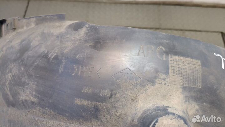 Защита арок (подкрылок) Renault Captur, 2014