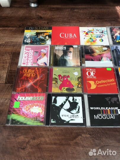 CD диски электронная музыка 22 штуки цена за все