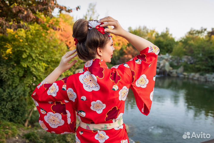 Японское женское кимоно