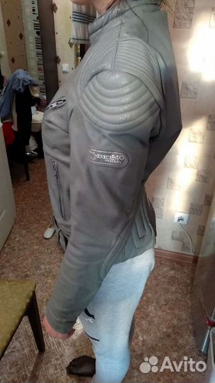 Мотокуртка кожа натуральная жен