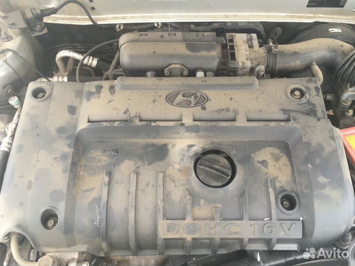 Двигатель G4ED Hyundai Elantra XD 1.6л