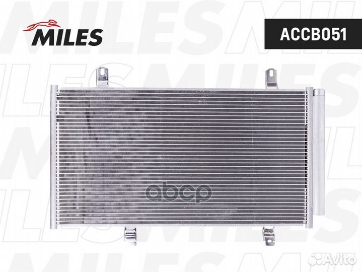Конденсер toyota camry 3.5 08- accb051 Miles