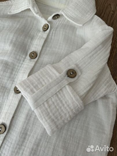 Муслиновый костюм для девочки