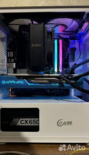 Игровой компьютер i5 12400f rx 590 8 gb
