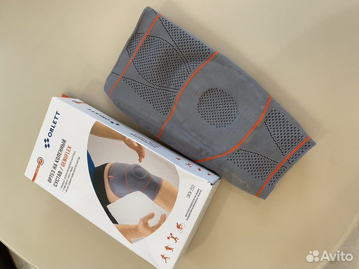 Бандаж Ортез на коленный сустав. Orlett. Размер М