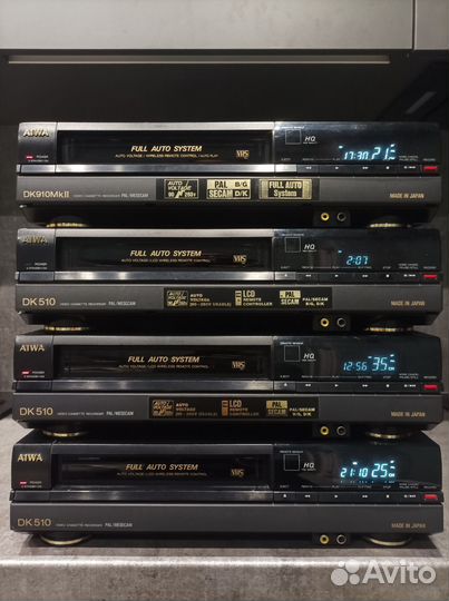 Видеомагнитофоны Aiwa DK510 Aiwa DK910 Japan