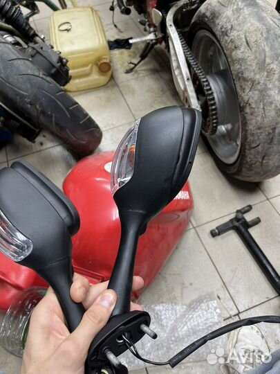 Зеркала suzuki gsxr-r LED с повторителем