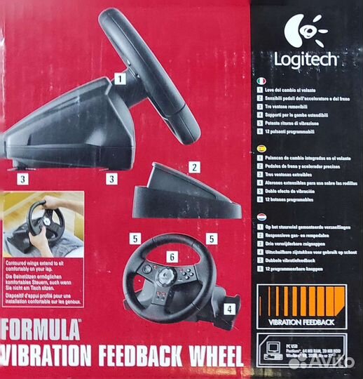 Logitech Formula vibration feedback