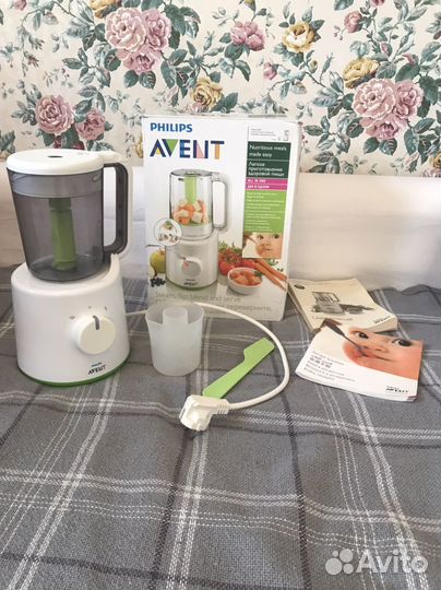 Пароварка philips avent