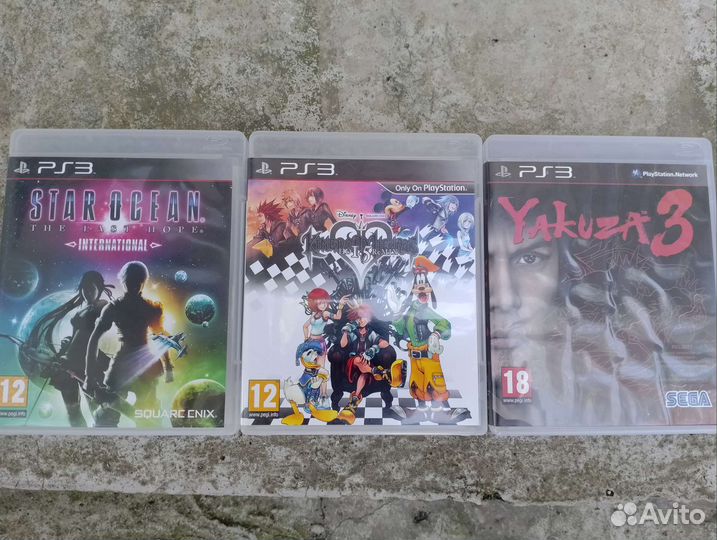 Диски PS3. Jrpg и не только