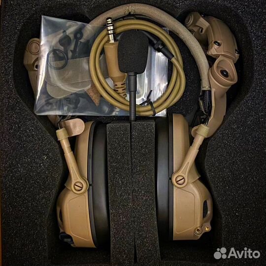 Активные стрелковые наушники fcs fma amp