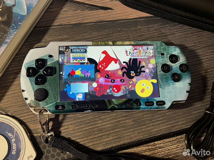 Sony PSP 3006 Custom 64gb 7500 игр (комплектом)