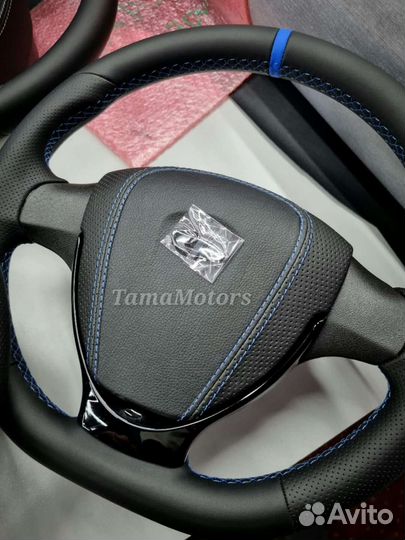 Руль Приора2 Спорт в коже Приора, Гранта, 2114