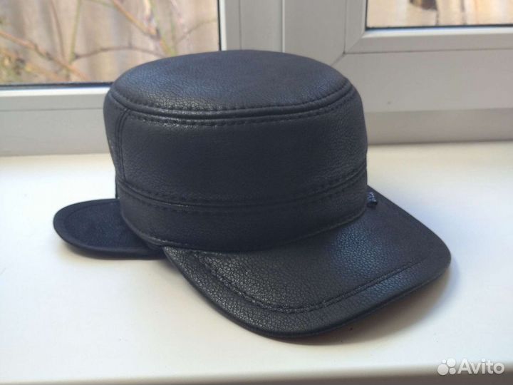 Кепка мужская из экокожи, 58 Jin Wang Zu