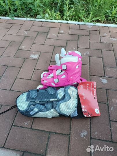 Ролики детские для девочек 31 36