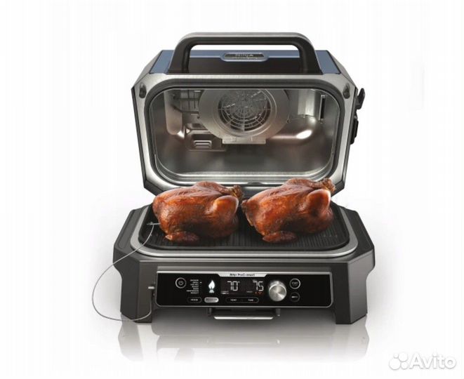 Гриль-барбекю Ninja Woodfire Pro Connect XL OG910E