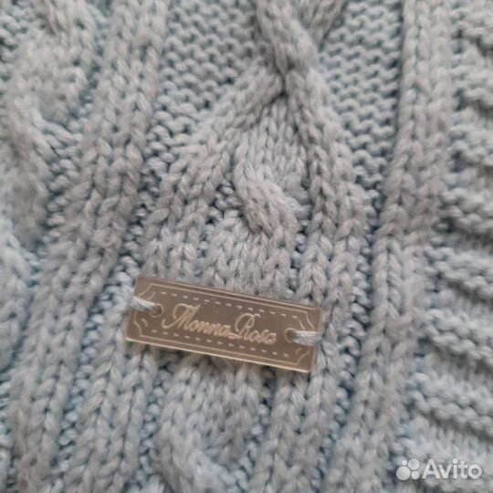 Детский пледик голубой