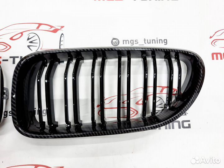 Ноздри BMW 6 серии f12 10-15г Под карбон