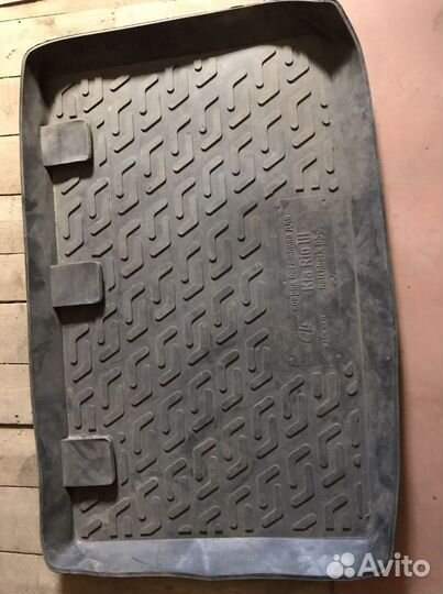 Коврик в багажник kia rio