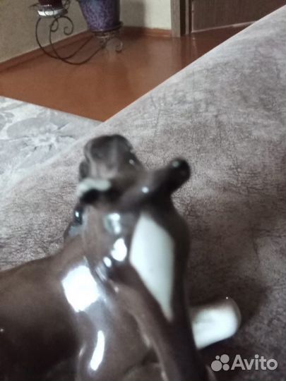 Статуэтка лошадь,клеймо Лфз