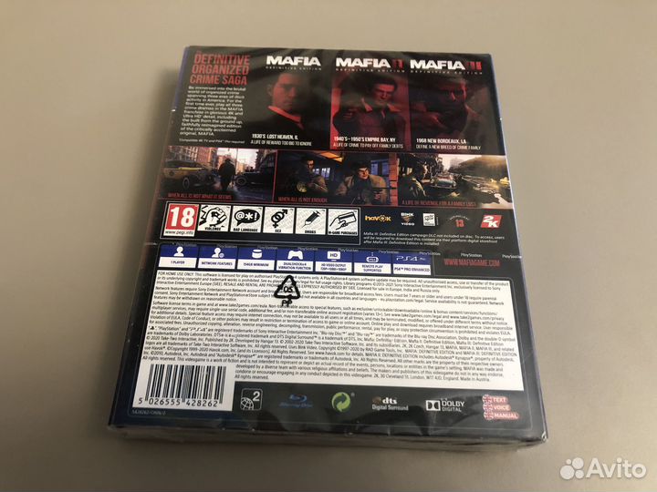 Mafia Trilogy PS4