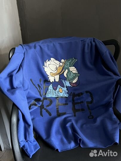 Свишот Дональд дак (синий)