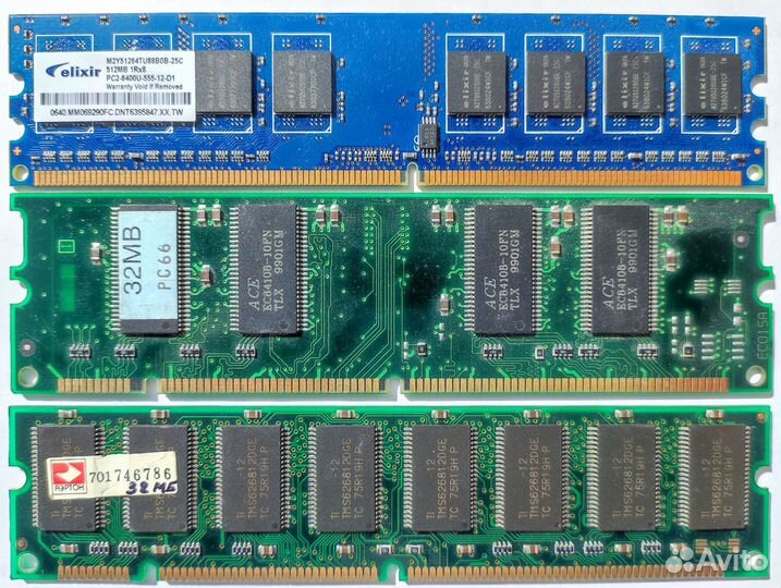 Модули памяти DDR2, sdram