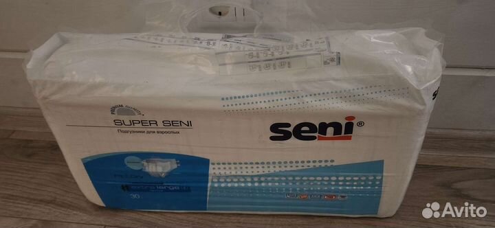 Памперсы для взрослых seni xl 4